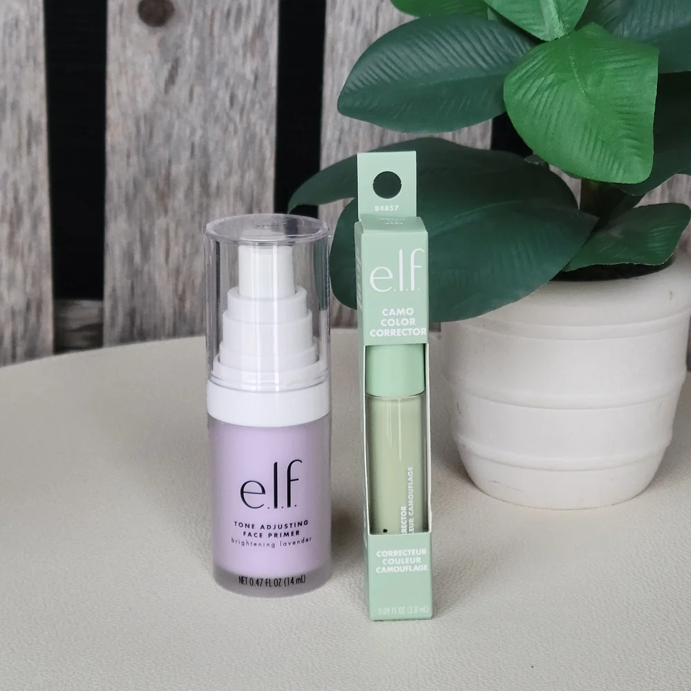 Primer & Concealer e.l.f. Tone Adjusting Primer and Camo Concealer Set